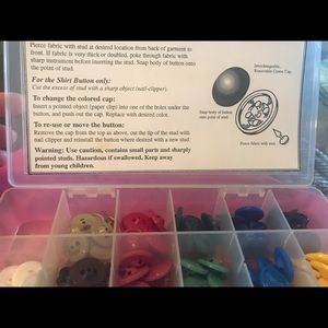 No sew buttons